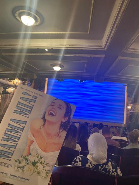 Mamma Mia Theatre, Mamma Mia Broadway, Mamma Mia The Musical, Broadway Aesthetic, Theatre Academia, West End London, Theater Aesthetic, Theatre Aesthetic, Musical London