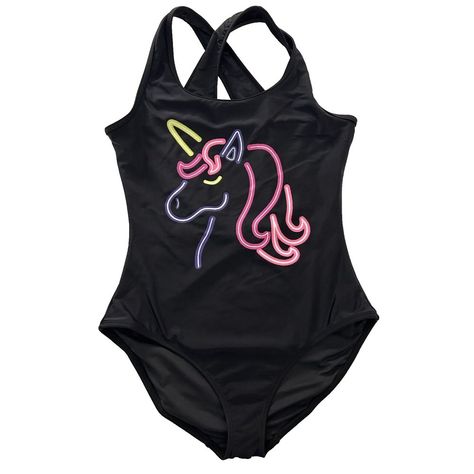 Get Ready To Make A Splash With This Stunning Fabkids Black One-Piece Swimsuit Featuring A Neon Unicorn Design. Perfect For Teens, This Swimsuit Is Available In Size 2xl (Girl) And Is Made With High-Quality Polyester And Nylon Materials For Comfortable And Durable Wear. Machine Washable For Easy Care, This One-Piece Swimsuit Is A Must-Have For Any Fabkids Fan. "Pre-Owned: An Item That Has Been Used Or Worn Previously Which Typically Means That There May Be Some Type Of Fading As Well As Some Wea Types Of Fades, Neon Unicorn, Unicorn Swimsuit, Rate Me, Black One Piece Swimsuit, Unicorn Design, Black One Piece, One Piece Swimsuit, Must Haves