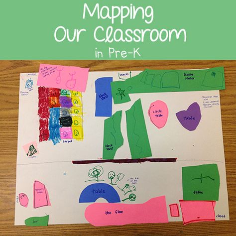 Mapping Our Classroom - this could be extended to mapping the playgroung - or mapping our way to the gym - library Sensory Mapping, Community Helper Activities, Sara Fanelli, Social Studies Communities, Social Studies Maps, Preschool Social Studies, Community Helpers Activities, Classroom Map, Community Helpers Theme