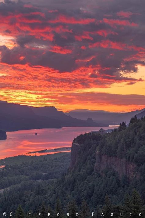 Columbia River Gorge - Clifford Paguio Photography | Facebook Columbia Gorge, Columbia River Gorge, Favorite Artist, Columbia River, Magical Places, Great Places, Columbia, Oregon, Photography