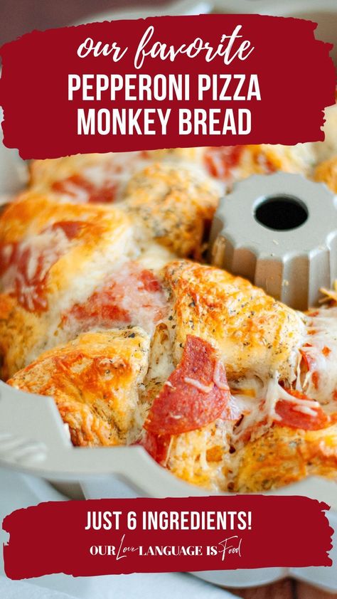 Monkey Bread Pizza With Canned Biscuits, Taco Monkey Bread Pull Apart, Pizza Out Of Biscuits, Biscuit Pepperoni Monkey Bread, Pepperoni Pizza Monkey Bread Pull Apart, Appetizers Made With Canned Biscuits, Cheesy Pepperoni Monkey Bread, Monkey Pizza Bread Pull Apart, Easy Pull Apart Pizza Bread