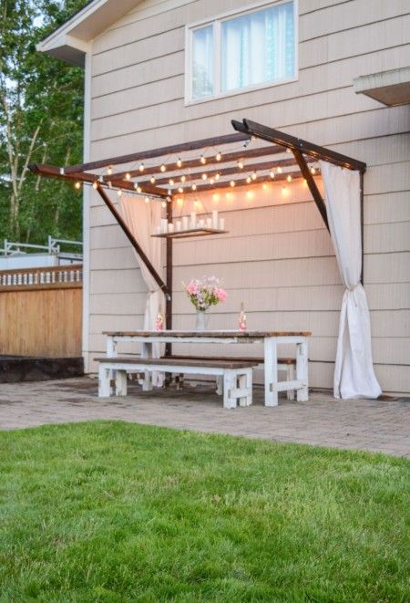 Pergola Plans, Diy Pergola, Beginner Woodworking Projects, Backyard Projects, Wood Working For Beginners, Backyard Patio Designs, Easy Woodworking Projects, Diy Backyard, Backyard Decor