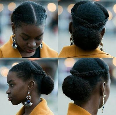 African Threading, Cabello Afro Natural, Twisted Hair, Braiding Styles, Styles Braids, Protective Hairstyles For Natural Hair, Sleek Updo, Haute Hair, Natural Hairstyle