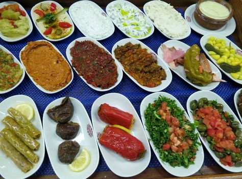 Appetizers and Mezes Gluten-free recipes | Ozlem's Turkish Table Turkish Meze, Turkish Mezze, Meze Recipes, Mezze Platter, Turkish Food, Eastern Cuisine, Turkey Istanbul, Lebanese Recipes, Middle Eastern Recipes