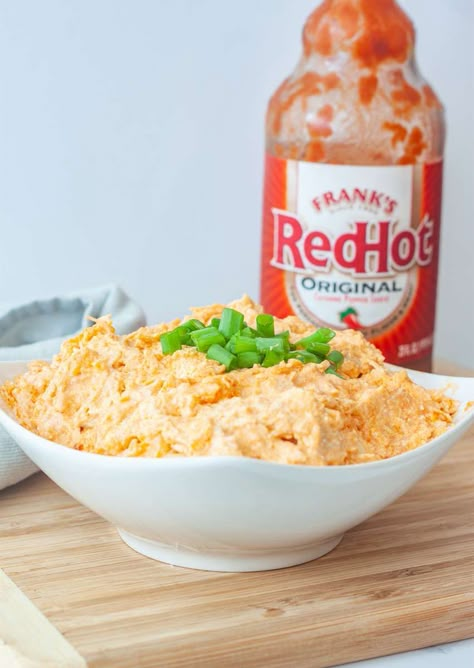 Chicken Salad Dip, Franks Buffalo Chicken, Salad Dip Recipe, Lemon Garlic Hummus, Franks Buffalo Chicken Dip, Red Hot Chicken, The Best Buffalo Chicken Dip, Hot Chicken Dip, Best Buffalo Chicken Dip