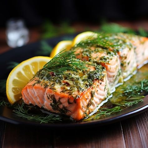 ds0887_Baked_Salmon_with_Lemon_and_Dill_75d3edbe-5160-46a5-8e3b-6fdb049dca84 Salmon With Lemon And Dill, Dill Salmon Recipes, Baked Salmon With Lemon, Salmon With Dill, Salmon Dill, Lemon Dill Salmon, Baked Salmon Lemon, Oven Salmon, Salmon With Lemon