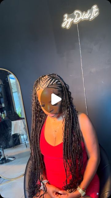 Towson, MD. on Instagram: "Ughh! Sooo pretty 😍😍😍 

How to book this look: Trending>Fulani braids> Add on boho of your choice.

#baltimoreknotless #braids #stitchbraids #blackgirlhair #smallfeedins #fulanibraids #bohobraids #lemonadebraids #baltimorebraider #viral #fyp #explore #braider #knotlessbraids #boho #diy #fun #fyp #dmv #lemonadebraids #contentcreator #baltimore #ravens #dmvbraider #bobknotlessbraids ##pov" Knotless Boho Braids Hairstyles Ideas, Boho French Braids, Trending Fulani Braids, Boho Tribals With Knotless Braids, Medium Bohemian Braids, Bora Braids, Boho Fulani Braids, Boho Braided Hairstyles, Big Box Braids