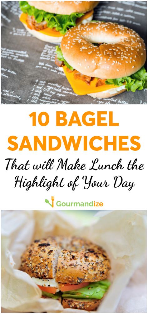 Bagel Sandwiches For Lunch, Easy Bagel Sandwich Lunch Ideas, Easy Bagel Sandwich, Bagel Fillings Ideas Breakfast, Bagel Lunch Sandwiches, Bagels Fillings, Bagel Fillings Ideas Lunch, Bagel Thins Recipes, Savory Bagel Ideas