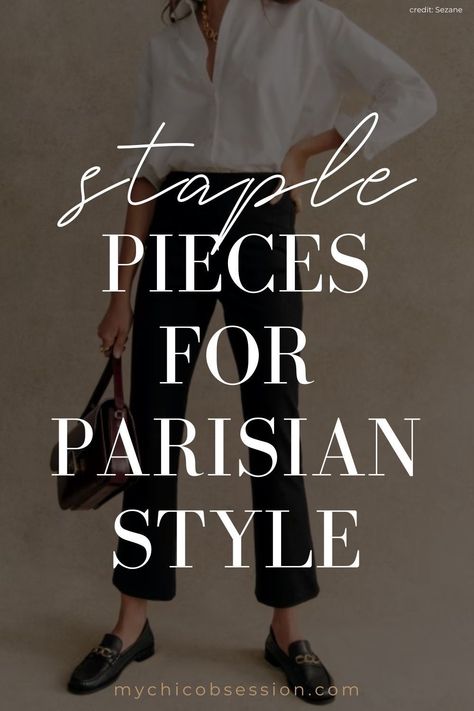 13 Go-To Parisian Outfits (As Told to Me by French Women) Style Parisian Chic, Find Your Personal Style, Parisian Outfits, Style Rut, Parisian Chic Style, Evolution Of Fashion, French Women, Fashion Mistakes, Parisian Chic