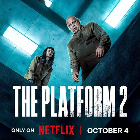 🍿: Hollywood 📽️: Platform 2 🌟 The first poster for "#platform2 " just dropped. 🗓️ Drops - October 4 on #netflix 🥇Credit:@netflixid #platform #thriller #movie #movienight #movies #cinema #hollywood #horrorfilm #scary The Platform 2 Movie, The Platform Movie Poster, Movies To Watch 2024, The Platform Movie, Platform Movie, Thriller Movie Posters, Forever Movie, Netflix Movies To Watch, Thriller Movie