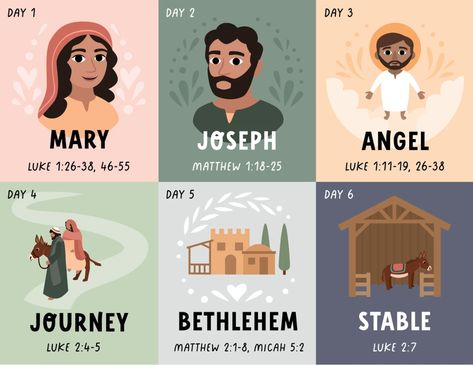 Nativity Christmas Countdown, 12 Days Of Nativity Christmas, 12 Days Of Christmas Nativity Countdown, Christ Centered 12 Days Of Christmas, Nativity Countdown To Christmas, 12 Days Of Christmas Christ Centered, Nativity Scriptures, 12 Days Of Christmas Nativity, 12 Days Of Christmas Illustration