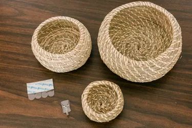 Just Two Genius Ways to Use These Popular IKEA Baskets | Hunker Ikea Baskets, Ikea Basket, Boho Baskets, Toilet Decoration, Belly Basket, Artificial Potted Plants, Ikea Home, Tabletop Decor, Ikea Hacks