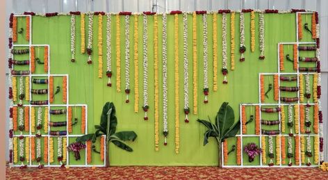 Simple Sreemantham Decoration, Backdrop Ideas Indian, Simple Sreemantham Decoration At Home, Srimantham Decorations, Srimantham Decoration At Home Simple, Sreemantham Decoration, Seemantham Decoration, Maternity Diy, Function Saree