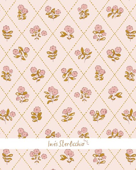 In love with this pattern!🤍 Vintage, coquette, cottage core, all in one! 😂💐 This one is definitely one of my favorite designs from my new collection🎀 It’s available in both fabric and wallpaper in my @spoonflower shop in various color options!✨ Which one do you like the most? 1, 2, 3, or 4? 💌 #PatternDesign #vintagepattern #CoquetteAesthetic #cottagecoreaesthetic #SurfacePatternDesign #WallpaperDesign #spoonflowerartist #FabricDesign #HomeDecor #DesignCollection #CreativeDesign #HandmadeP... Retro Wallpaper Bedroom, Retro Pink Wallpaper, Small Print Wallpaper, Vintage Textiles Patterns, Guest Room Wallpaper, Bible Painting, Vintage Fabric Patterns, Coquette Cottage Core, Hydrangea Wallpaper