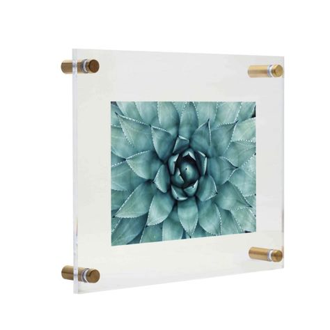 Floating canvas frame