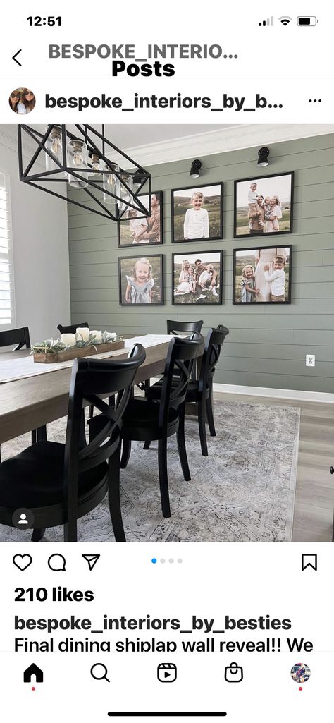 Upstairs Dining Room, Dining Room Decor Gallery Wall, Tile Wall Dining Room, Smallwoods Gallery Wall Dining Room, Smallwoods Dining Room, Dining Area Picture Wall, Dinning Room Photo Gallery, Gallery Wall Family Pictures Dining Room, Picture Gallery Wall Dining Room