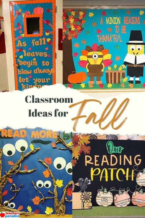 Fall Thankful Bulletin Board Ideas, Fall Is In The Air Bulletin Board, Fall Board Ideas For Classroom, Fall Thanksgiving Bulletin Board Ideas, Fall School Door Decorating Ideas Classroom, Thankful Classroom Door Ideas, Thanksgiving Teacher Door, Classroom Door Decorations Fall, Fall Bulletin Board Ideas For Preschool October