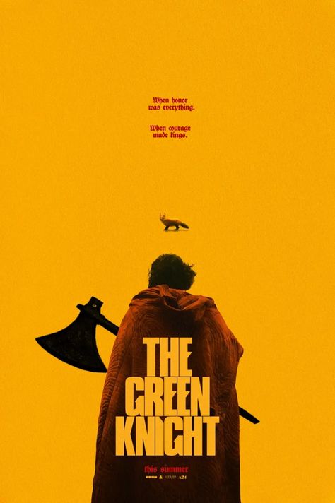 The Green Knight, Film Posters Art, Green Knight, Best Movie Posters, Desain Editorial, Film Poster Design, Film Design, Movie Covers, Movie Posters Design