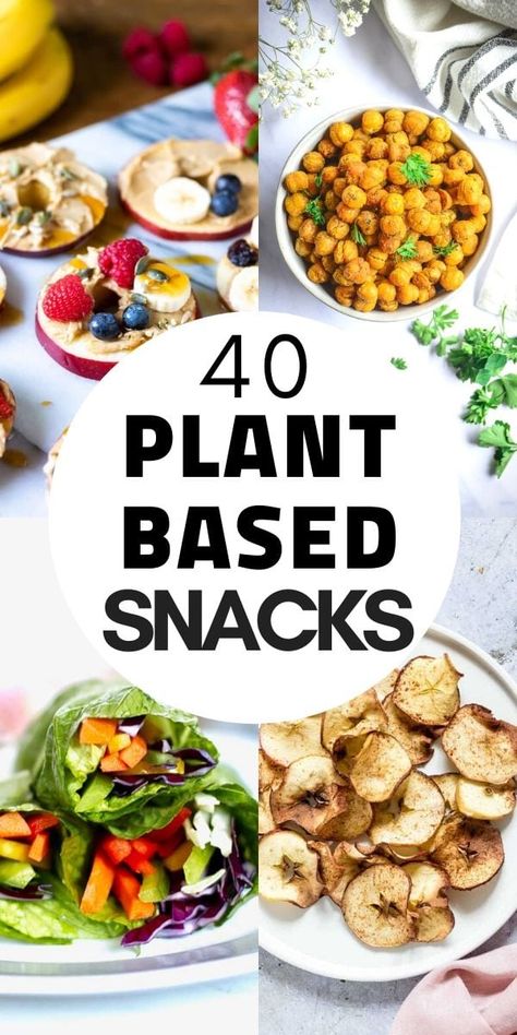 Plant Based Diet Meals, Snack Sani, Plant Based Diet Meal Plan, Vegan Recipes Plant Based, Plant Based Snacks, Plant Based Diet Recipes, Plant Based Whole Foods, Healthy Vegan Snacks, Plant Based Eating