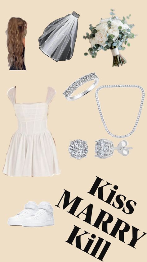 Have you ever hear of the game kiss marry kill well this is an outfit inspired by marry Kiss Marry Kill, Halloween Kiss, Matching Halloween Costumes, Bff Halloween Costumes, Halloween Makeup Pretty, Halloween Costumes Friends, Outfit Inspired, Matching Halloween, Halloween Costumes Makeup