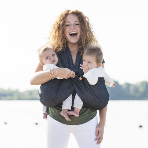 Baby carriers for twins: carriers for two babies and our favorites of each Twin Carrier, Twin Baby Carrier, Solly Baby Wrap, Baby Hammock, Solly Baby, Best Baby Carrier, Young Parents, Expecting Twins, Baby Lounger