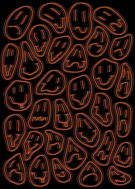 Orange Trippy Aesthetic, Trippy Halloween Wallpaper, Orange Spooky Wallpaper, Spooky Aesthetic Wallpaper Orange, Orange Spooky Aesthetic, Halloween Wallpaper Orange, Preppy Wallpaper Aesthetic, 3 D Wallpaper, Drippy Wallpapers