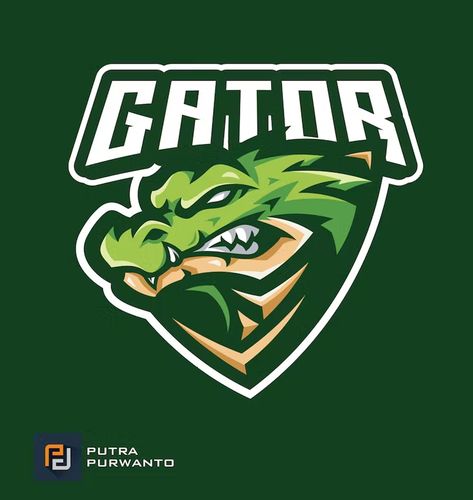 Alligator esport Mascot Logo Design AI, EPS Alligator Logo Design, Angry Dragon, Scout Logo, Logo Gamer, Bicycle Stickers, Alligator Logo, Dragon Cartoon, Gator Logo, Graphic Design Newspaper