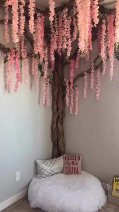 Hiasan Dinding Diy, Reka Bentuk Bilik Tidur, Hiasan Bilik Tidur, Fairy Room, Diy Room Decor Videos, Easy Diy Room Decor, Seni Dan Kraf, Cute Diy Room Decor, Kraf Diy