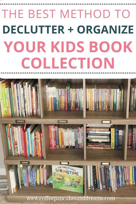 How To Store Lots Of Books, Kid Book Organization, Picture Book Storage, Kid Book Storage Ideas, Children’s Book Storage, Children Book Storage, Book Organization Ideas Kids, Kids Book Organization, How To Organize Books