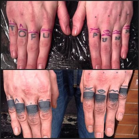 Knuckle Blackout Tattoo coverup Knuckle Tattoo Cover Up Ideas, Coverup Finger Tattoo, Blackout Finger Tattoo, Finger Coverup Tattoo, Blackout Tattoo Coverup, Lean Tattoo, Cover Up Finger Tattoos, Hand Tattoo Cover Up, Sick Tattoos