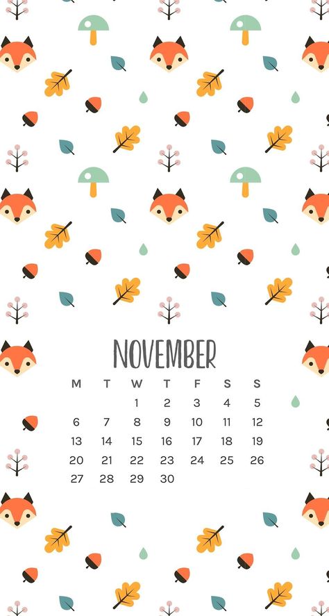 Iphone Wallpaper November, November Wallpaper, Pastel Iphone Wallpaper, November Calendar, Iphone Wallpaper Fall, Phone Wallpaper Quotes, Calendar Wallpaper, Free Iphone Wallpaper, Trendy Wallpaper