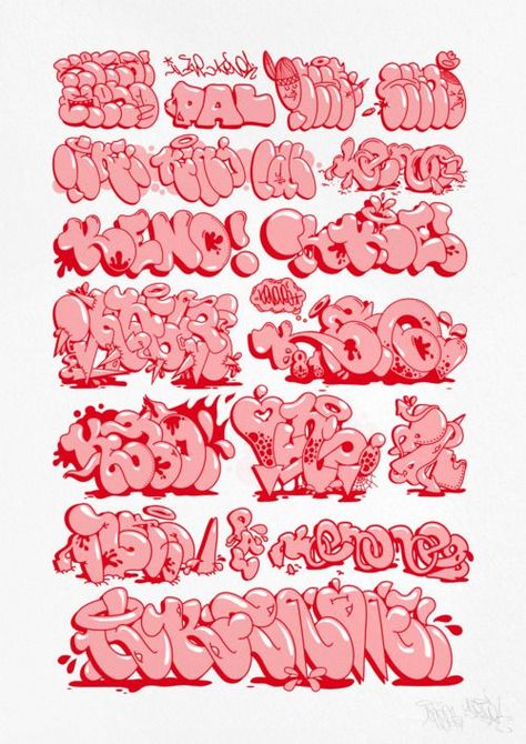 abc Graffiti Art Letters, Graff Art, Graffiti Piece, Graffiti Words, Graffiti Lettering Fonts, Graffiti Writing, Graffiti Doodles, Graffiti Tagging, Graffiti Style Art