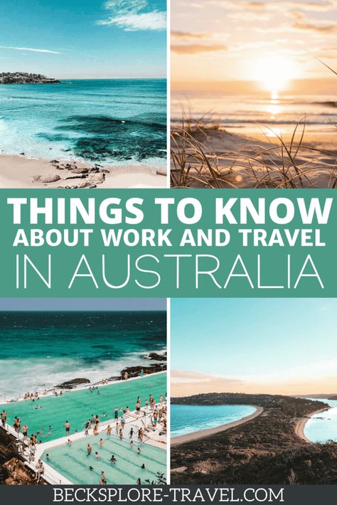 29 Things to Know About Work and Travel in Australia Travel In Australia, Australia Travel Bucket Lists, Scuba Diving Australia, Australia Itinerary, Australia Backpacking, Work In Australia, Australian Beach, Australia Travel Guide, Sailing Trips