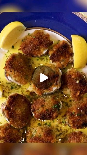 NewYork Italian on Instagram: "BAKED CLAMS & The FEAST of The 7 FISH The FEAST of The 7 FISH COOKBOOK Available on AMAZON ITALIAN CHRISTMAS BAKED CLAMS RECIPE Courtesy - author Daniel Bellino Zwicke, from The FEAST of The 7 FISH COOKBOOK - on AMAZON Baked Clams are an All-Time Italian-American favorite, and for good reason, they are tasty as can be. There are two different styles of Baked Clams that we Italians love to eat, mostly at restaurants but at home as well. These two baked clam dishes are Clams Casino that have bacon, butter, garlic parsley, and minced Bell Peppers baked on top. Yes they are quite good, but we will include the other Baked Clam dish, Baked Clams Oreganata for the Christmas Eve Fish Dinner as they do not contain any meat.  INGREDIENTS: 2 dozen Littleneck Clam Stuffed Clams Recipe, Clam Dishes, Baked Clams Recipe, Clams Oreganata, Baked Clams Oreganata, Baked Clams, Clams Recipe, Bacon Butter, Clams Casino