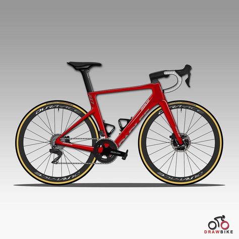 Road Bike Drawing, Bicycle Artwork, Bike Drawing, Road Bikes, Fixed Gear, Bicycle Bike, Road Bike, Cycling, Bicycle