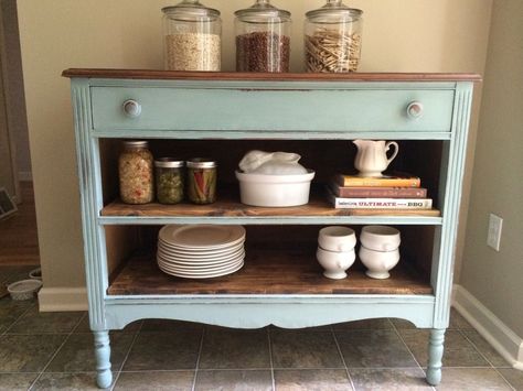 You don't need drawers - this is so much better Broken Dresser, Painting Wood Furniture, Furniture Rehab, Refurbished Furniture, Furniture Restoration, Flipping Furniture, Redo Furniture, Repurposed Furniture, Upcycled Furniture