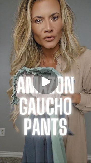 Nikki Brooks / Amazon Fashion on Instagram: "COMMENT "PANTS" TO HAVE THESE SENT TO YOUR INBOX 
So glad gaucho pants came back because I'm all for them. some of my favorite Amazon gaucho pants  #creatorsearchinsights #summerfashion #womensfashion #amazonfashion #fashiontiktok #trendyoutfits2024 #momsoftiktok" Gaucho Pants Outfit, Gaucho Pants, Pants Outfit, Amazon Fashion, Leg Pants, Wide Leg Pants, My Favorite, Wide Leg, Summer Fashion