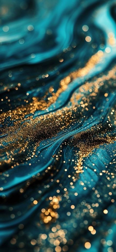 Teal Gold Aesthetic, Dark Teal Iphone Wallpaper, Luxury Colors, Turquoise Aesthetic, Pearl Wallpaper, Motion Wallpapers, Gold Color Palettes, Color Celeste, Golden Background