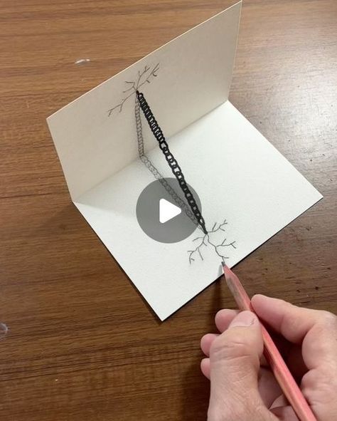 3d Drawings Illusions, 3d Illusions Drawing, 3d Illusion Drawing Tutorial, 3d Line Art Optical Illusions, 3d Illusion Drawing, You Tried, Mindfulness, Art Drawings, Drawings