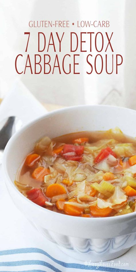 Vegan Cabbage Soup, Detox Cabbage Soup, Vegetarian Cabbage Soup, The Cabbage Soup Diet, 7 Day Cabbage Soup Diet, Easy Cabbage Soup, Vegan Cabbage, Recipe Cabbage, Cabbage Soup Diet Recipe