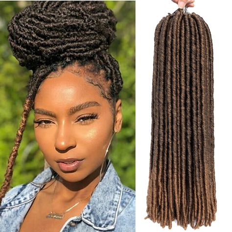 Fox Locs, Faux Hairstyles, Faux Locs Styles, Braids Blonde, Dreadlocks Braids, Faux Dreads, Faux Locs Crochet, Fake Dreads, Dread Braids