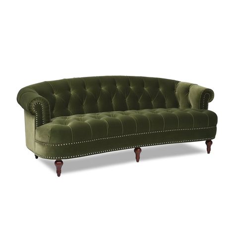 Chesterfield Sofa Velvet, Green Chesterfield Sofa, Tufted Chesterfield Sofa, Green Sofa Living Room, Velvet Chesterfield Sofa, Velvet Tufted Sofa, Olive Green Velvet, Vintage Couch, Sofa Velvet