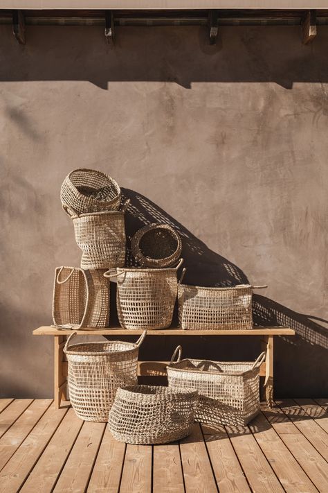 Rectangular Seagrass Storage Basket With Handles Handwoven - Etsy Tall Storage Baskets, Basket For Blankets, Room Basket, Boho Basket, Seagrass Storage Baskets, Rectangular Baskets, Natural Baskets, Blanket Basket, Seagrass Basket