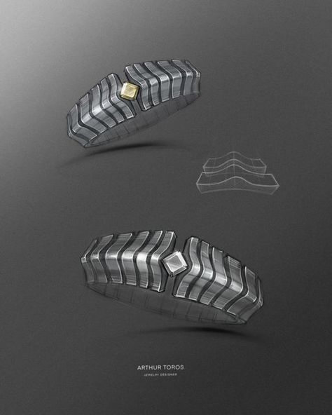 Arthur Toros | Jewelry Designer on Instagram: "Ring design inspired by bones of the spine🩻" Ring Pattern Design, Jewelry On Men, Jewellery Manufacturing, Esoteric Jewelry, 3d Printed Ring, Jewelry Sketch, Jewel Drawing, Instagram Ring, Jewelry Rendering