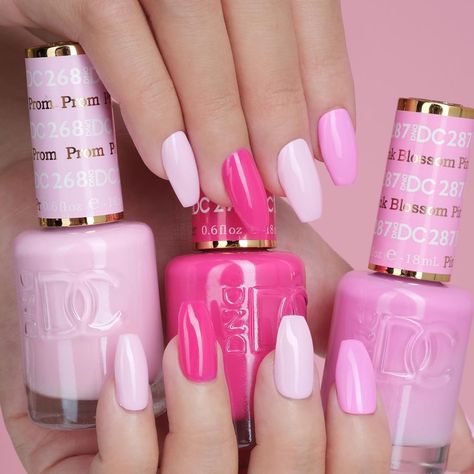 Dnd 640 Barbie Pink, Dnd Barbie Pink, Opi Super Cute In Pink, Dnd Nail Polish, Nails Prom, Gel Nail Polish Colors, Dnd Gel Polish, Gel Nail Colors, Long Lasting Nails