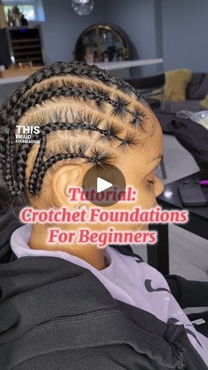 15K views · 642 reactions | 💥Tutorial: Crotchet Foundation For Beginners 💥Read More Info Below.  Follow To See More Tutorials. 

❗️Need an appointment? 
✨️I AM A LICENSED TRAVELING STYLIST SERVING THE DMV AREAS.  DC,MD, AND SOME AREAS IN VA.  CALL OR TEXT 301-485-9298 FOR YOUR NEXT HOME VISIT.

❗️Extended Tutorials available  For Subscribers Only $19.99. 

"✨ Elevate your look with the timeless elegance of crochet hairstyles! 💫 Whether you're craving boho-chic braids, voluminous curls, or sleek and sophisticated twists, crochet hairstyles offer endless versatility and stunning results. 🌟 Dive into a world of creativity and self-expression as you explore the intricate textures and eye-catching styles that crochet hair has to offer. From protective styles to statement-making updos, there Crochet Patterns Braids, Crochet Braid Pattern For Box Braids, Crotchet Braids Pattern Hair, Crotchet Braids Styles Hairstyles, How To Crochet Hair For Beginners, Braiding Pattern For Crochet Braids, Crochet Hair Patterns, Crocheted Hairstyles, Half Braids Half Crochet Hairstyles