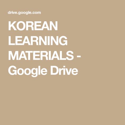 KOREAN LEARNING MATERIALS - Google Drive Korean Learning Resources, Korean Learning Notes, Korean Notebook, Drive Book, Learn Korean Alphabet, Korean Learning, Pink Ipad, Learn Hangul, Learn Korea