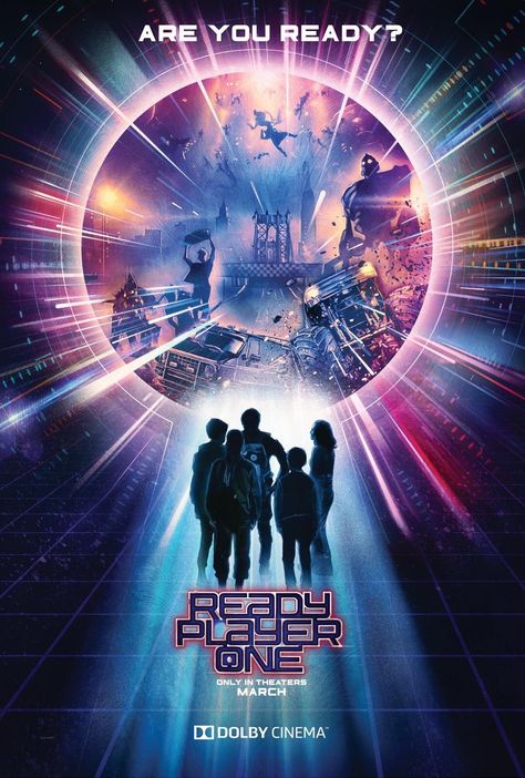 Ready Player One (2018) Ready Player One Movie, Gamer Boy, Ready Player One, Player One, George Clooney, New Poster, Film Posters, Film Serie, Cultura Pop