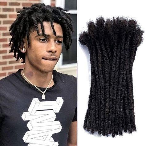 Fake Dreads Men, Dreadlock Extensions Men, Dread For Men, Dread Extensions Men, Dreadlock Hairstyles For Men Long, Black Men Dreadlocks Styles, Hair Extensions For Men, Dreads For Men, Dreadlock Men