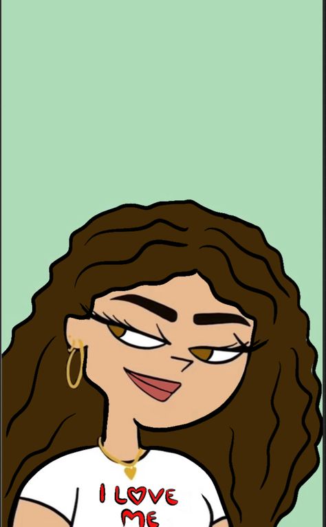 Curly Hair Aesthetic Cartoon, Cartoon Character With Curly Hair, White Latina Cartoon Pfp, Light Skin Curly Hair Pfp Cartoon, Brown Curly Hair Cartoon, Baddie Cartoon Pfp Curly Hair, Curly Hair Pfp Cartoon Latina, Curly Hair Bratz, Curly Cartoon Character